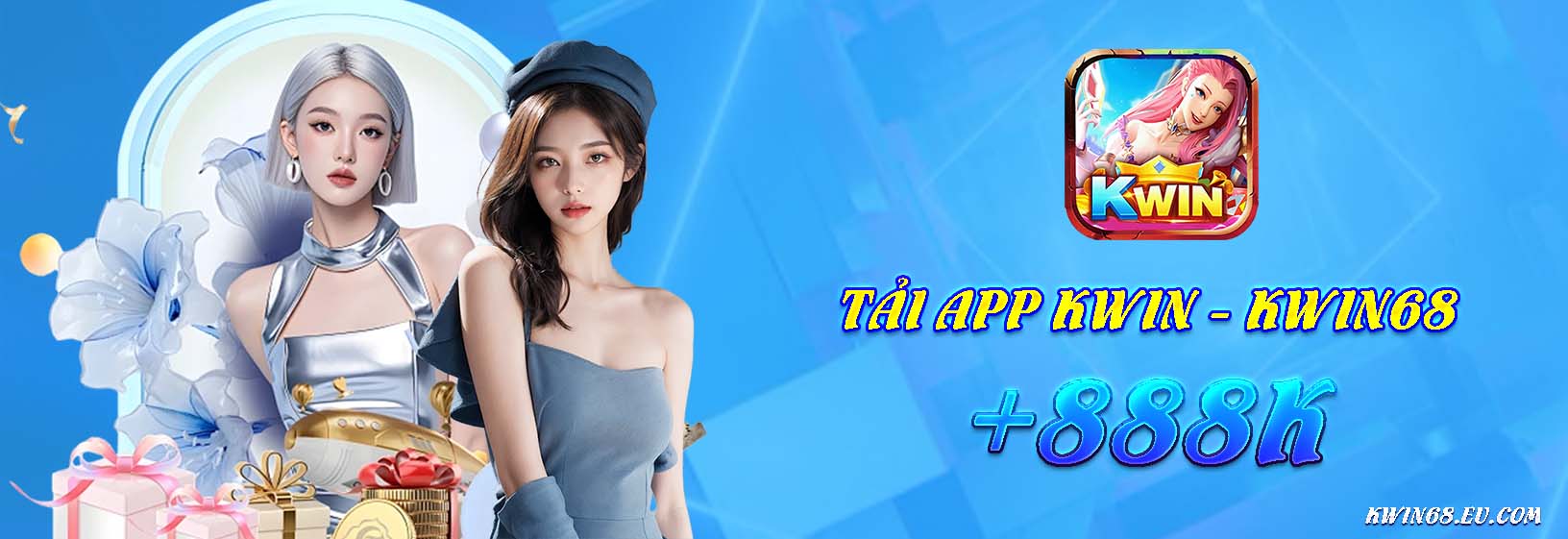 kwin68 - kwin - banner tải app nhận 68k